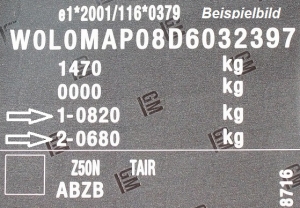 Achslast_Vogtland Gewindefahrwerk VW Touran / 1T